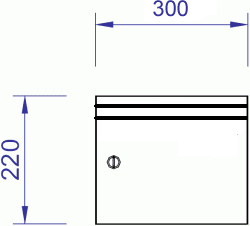 Houten Brievenbus Grote Capaciteit